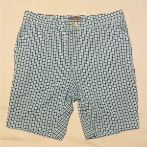Peter Millar Crown Sport Men’s Size 33  Seersucker Plaid Featherweight